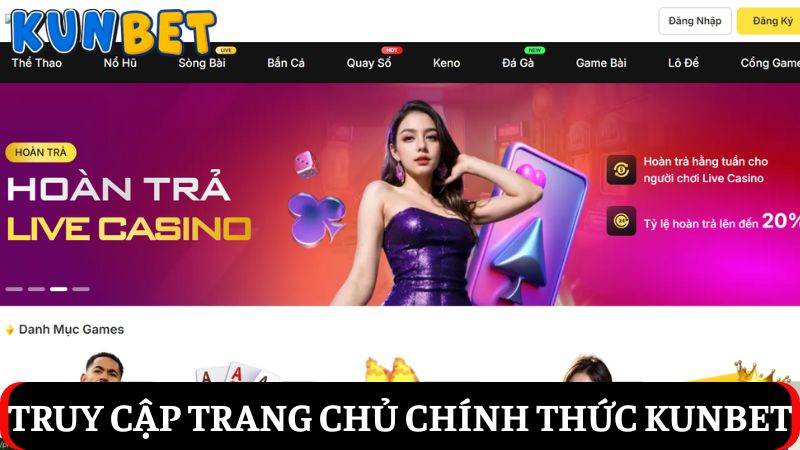 Truy cập KUNBET